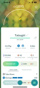 Tatsugiri (Elástico) Tra-De 20k polvo de estrellas - Imagen 1 de 1