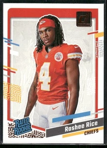 #17 Rashee Rice 2023 Donruss Rated Rookie Portrait - Picture 1 of 2