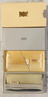 CROSS DAMAS GRIS Y CROMO con MOTIVO CUERDA PLATEADA 0.9mm LÁPIZ SOLO 2141...SIN BOLÍGRAFO Foto 1 de 3