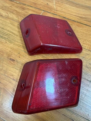 Lentes de luz marcadora lateral trasera derecha e izquierda Saab 99 años 70 OEM Foto 1 de 2