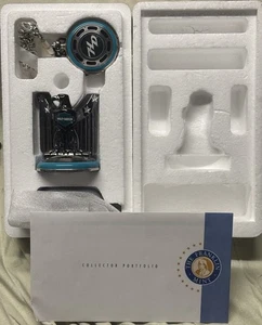 1998 Harley Davidson Franklin Mint Road King Motorcycle Pocket Watch W Box + COA - Picture 1 of 11
