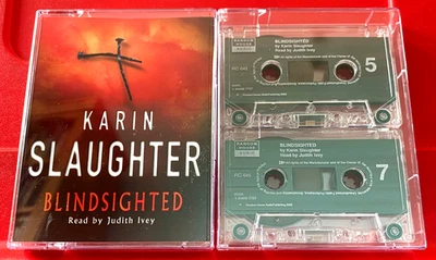 Karin Slaughter Blindsighted Grant County 4-Tape Audio Book Judith Ivey - Изображение 1 из 4
