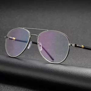 Metal Photochromic Reading Glasses For Men Outdoor Sunglasses UV Protection - Picture 1 of 22