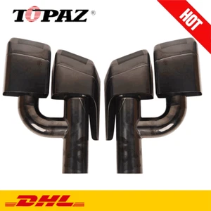 Auspuff Endrohr Blende für Mercedes-Benz W204 W212 W207 W221 Auspuffblenden - Bild 1 von 10
