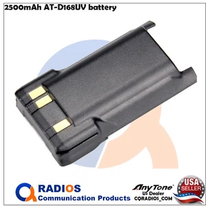Anytone AT-D168UV Replacement Battery 2500mAh - Picture 1 of 5