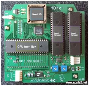 Mockingboard 4c+ (Mockingboard for APPLE IIc+) - Picture 1 of 3