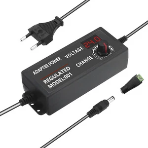 LED Trafo 9W-72W Regelbar 3V-24V 3A Steckernetzteil Schalt Netzteil LED Adapter - Bild 1 von 7