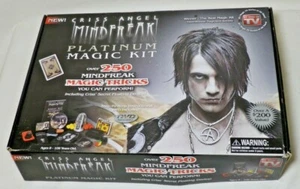 Criss Angel Mindfreak Platinum Magic Kit Over 250 Tricks DVD New Damaged Box - Picture 1 of 10
