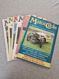 The Classic Motorcycle Magazine Joblot X6 July To December 1987 - Picture 1 of 3