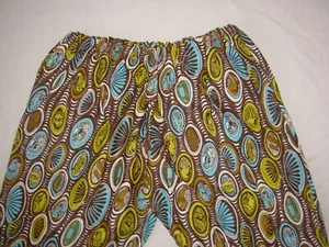 Pantalon de détente Tissu Africain Adulte M/L Neuf Marron VHB018 - Bild 1 von 4