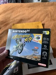 Excitebike 64 for Nintendo 64 N64 Boxed with Manual Retro Very Rare Excite Bike - Picture 1 of 16