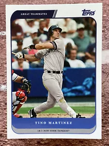 2020 Topps X Derek Jeter Great Teammates Tino Martinez #34 - Bild 1 von 2