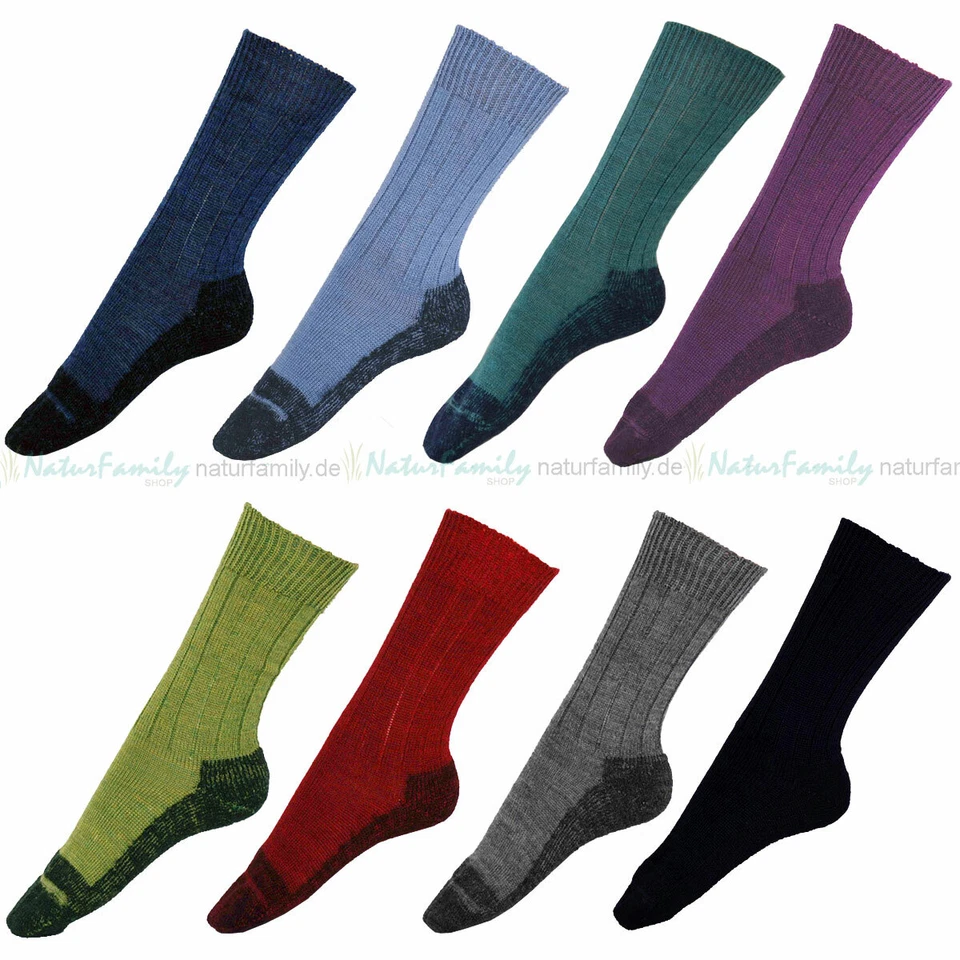 Deer Natural Trekking Socks Virgin Wool CBT Organic Eco Trekkies Socks Wool - Image 1 of 1