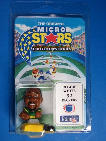 MICRO STARS REGGIE WHITE  NFL GREEN BAY PACKERS  FIGURE Cover