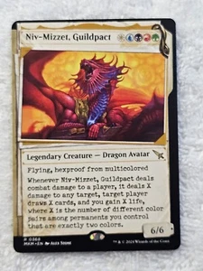 MTG Niv-Mizzet, Guildpact (Showcase) #368 Murders at Karlov Manor Card Rare NM - Picture 1 of 6
