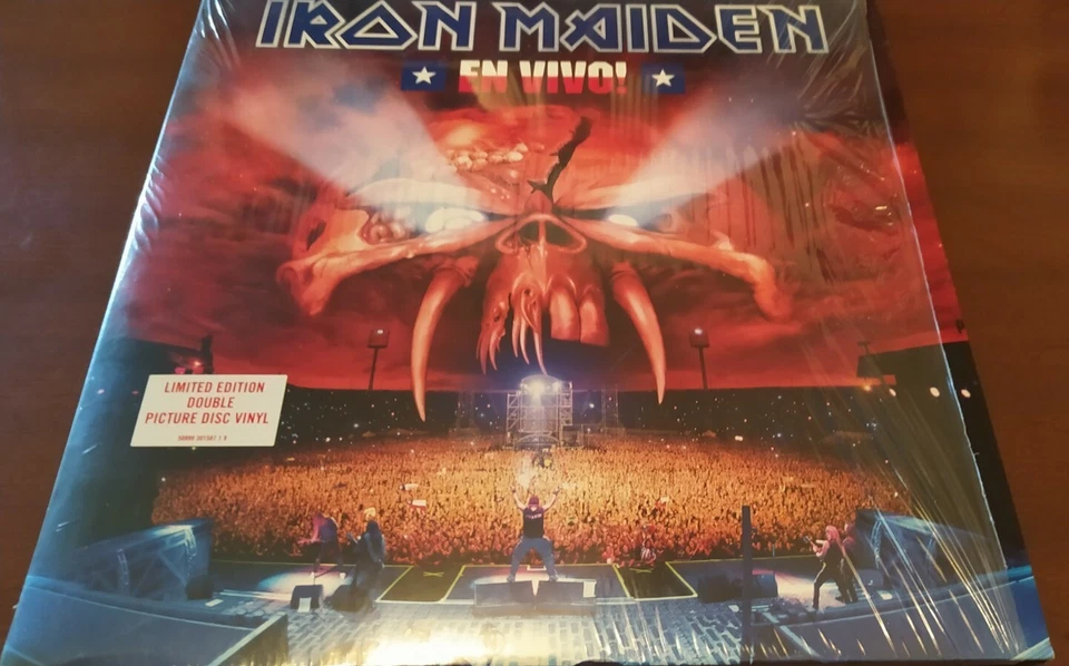 Iron Maiden EN Vivo L.edition Double P.disc 1st Press EMI 2012