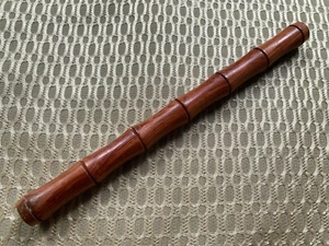 Natural Rosewood Mahogany Bamboo Household Supplies Storage Incense Box Tube - Picture 1 of 5