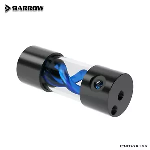 Barrow T-VIRUS Acryl Doppelhelix Reservoir 155 mm x 50 mm TLYK155 blaue Helix - Bild 1 von 4