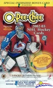 2002/03 Topps OPC O-PEE-CHEE Hockey HUGE Factory Sealed Blaster Box-JUMBO Card! - Picture 1 of 1