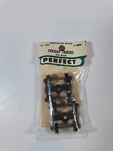 Perfect Brand HO Train Freight Trucks 2 Set #404 - Picture 1 of 3
