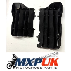 CRF450 RADIATOR GRILLS MXPUK USED 2017 to 2020 CRF 450 LOUVRES POLISPORT (386F) - Picture 1 of 1