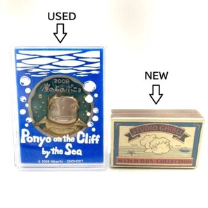 Ponyo on the Cliff Commemorative Medal & Matchbox Collection Rare NEW & USED F/S - Picture 1 of 10