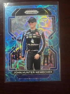 2022 Panini Prizm Carolina Blue Scope John Hunter Nemechek 21/99 - Picture 1 of 1