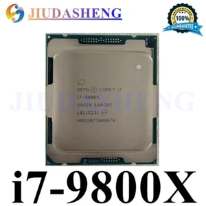 Intel Core i7-9800X LGA-2066 SREZ9 3.8GHz 8-Cores 16-Threads CPU Processor - Picture 1 of 1