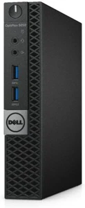 Dell Optiplex 5050 Micro Desktop Intel i5-6400T 16GB 256GB SSD Windows 10 Pro - Picture 1 of 3
