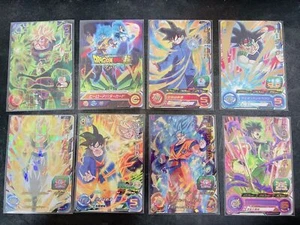 Super Dragon Ball Heroes card set of 8 Bandai Made in Japan - Picture 1 of 17