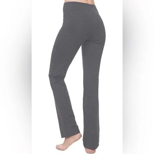 Nirlon gerade Beine Yoga Hose - Yogahose weiche & atmungsaktive Leggings für Fitnessstudio - Bild 1 von 7