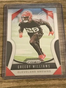 GREEDY WILLIAMS 2019 Panini Prizm Cleveland Browns Rookie Card #315 - Picture 1 of 2