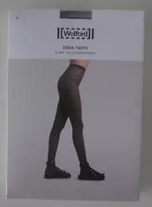 COOL, da NEU & OVP: Wolford ZEBRA TIGHTS! Gr. S! black - silver! - Bild 1 von 3