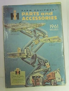 Vintage 1961 IH International Harvester Farm Equipment Parts Accessories Catalog - Picture 1 of 7