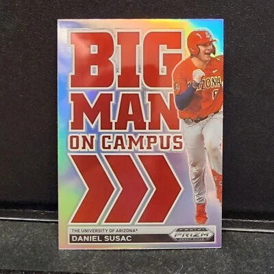 Daniel Susac 2022 Panini Prizm Draft Picks Big Man On Campus Silver Prizm - Image 1 of 2