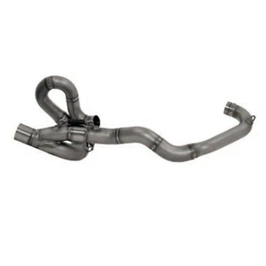 COLLECTEURS EN TITANE ARROW COMPATIBLE POUR APRILIA SX-V 4.5 2007 > 2014 TITANE - Photo 1/3