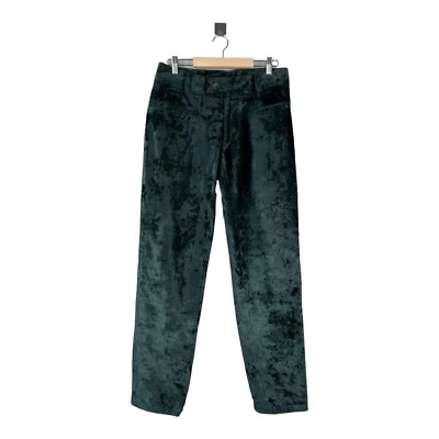Pantalones de terciopelo verde vintage para mujer Dolce & Gabbana talla IT46 Foto 1 de 4