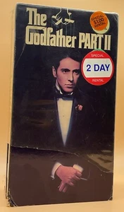 The Godfather Part II VHS 1974, 1986 2-Tape Set Partial Shrink *Buy 2 Get 1* - Picture 1 of 5