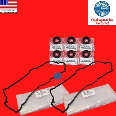 JUNTAS DE CUBIERTA DE VÁLVULA Y SELLOS DE BUJÍA ORIGINALES TOYOTA 4RUNNER TACOMA TUNDRA 3,4 L Foto 1 de 4
