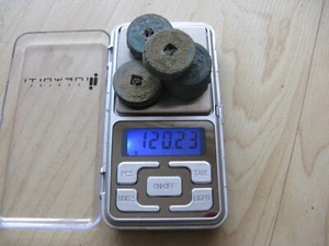 Rare Cluster / Shipwreck of Chinese Coins From an Early Dynasty Hoard - Picture 1 of 8