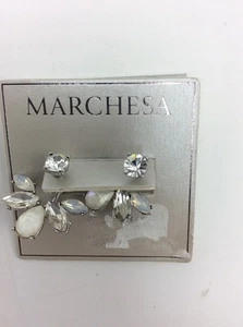 55 $ Marchesa Stein Fächer Floater Ohrringe MC102 - Bild 1 von 7