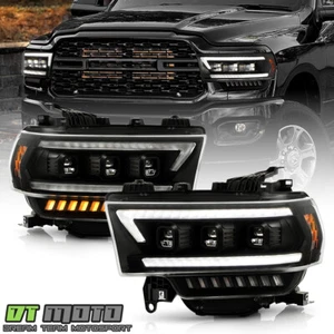 For 2019-2022 Ram 2500/3500 Full LED Headlights w/ Greeting & Sequential Lamps - Picture 1 of 13
