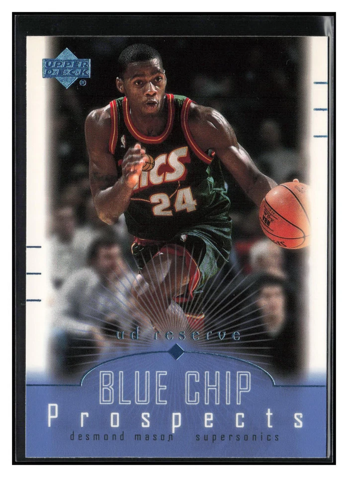 2000-01 UD Reserve #106 Desmond Mason - Image 1 of 2