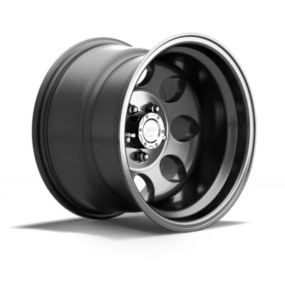 Alufelge schwarz 10x15 mit TÜV Felge Alurad DuraTrail Jeep Wrangler TJ 96-06 - Bild 1 von 4