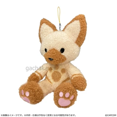 Monster Hunter Wilds Official Japan CAPCOM limited Plush Airou Teddy PSL - Image 1 of 4