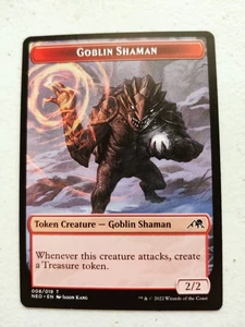 Goblin Shaman Token Kamigawa: Neon Dynasty Regular MTG - Bild 1 von 2
