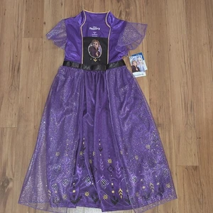 NUEVO CON ETIQUETAS Disney Princesa Frozen Anna Fantasía Camisón Pijama Disfraz Nuevo Talla 6 - Imagen 1 de 5