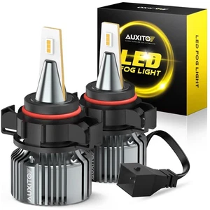 2pcs AUXITO 5202 H16 LED Fog Light Bulbs Driving DRL 30W Yellow Super Bright CUS - Picture 1 of 12