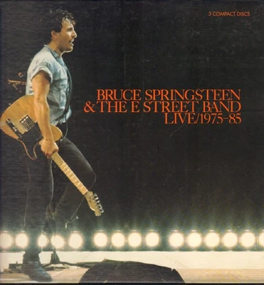 BRUCE SPRINGSTEEN-3-CD-BOX- LIVE 1975-1985-CBS-1986- NEUWERTIG - Bild 1 von 2