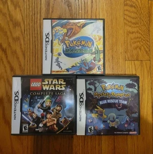 DS NUR HÜLLEN Pokemon Ranger, Blaues Rettungsteam, Lego Star Wars. Beschreibung lesen - Bild 1 von 15